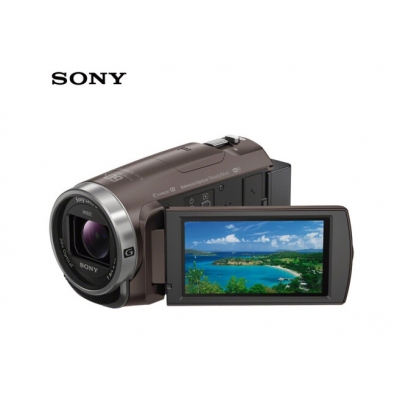 索尼攝像機SONY HDR-CX680（含電池+內存卡+包+三腳架+讀卡器）